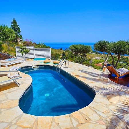 Villa Brezza Marina - Scopello-Villas سكوبيلو المظهر الخارجي الصورة