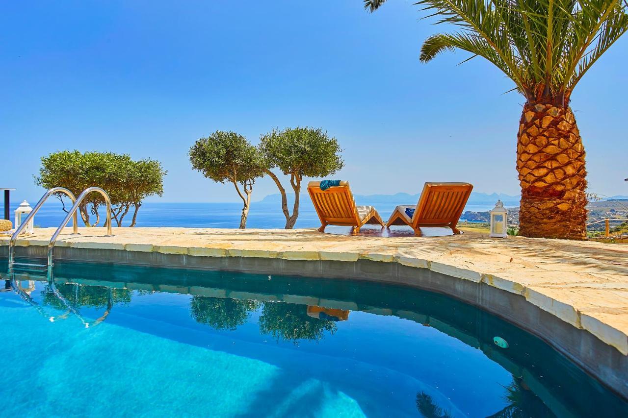 Villa Brezza Marina - Scopello-Villas المظهر الخارجي الصورة