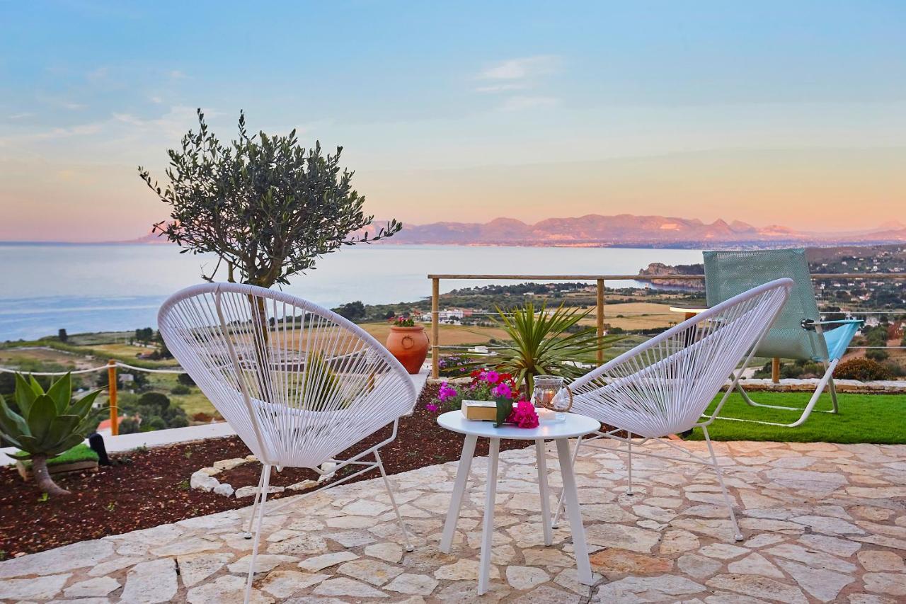 Villa Brezza Marina - Scopello-Villas المظهر الخارجي الصورة