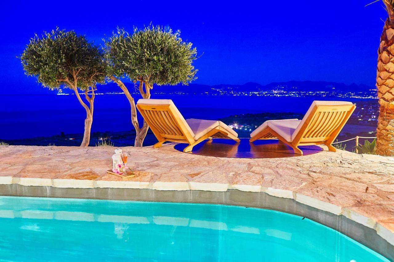 Villa Brezza Marina - Scopello-Villas المظهر الخارجي الصورة