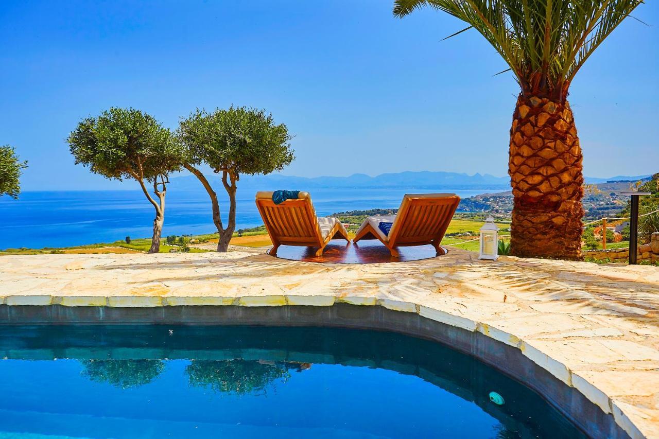 Villa Brezza Marina - Scopello-Villas المظهر الخارجي الصورة