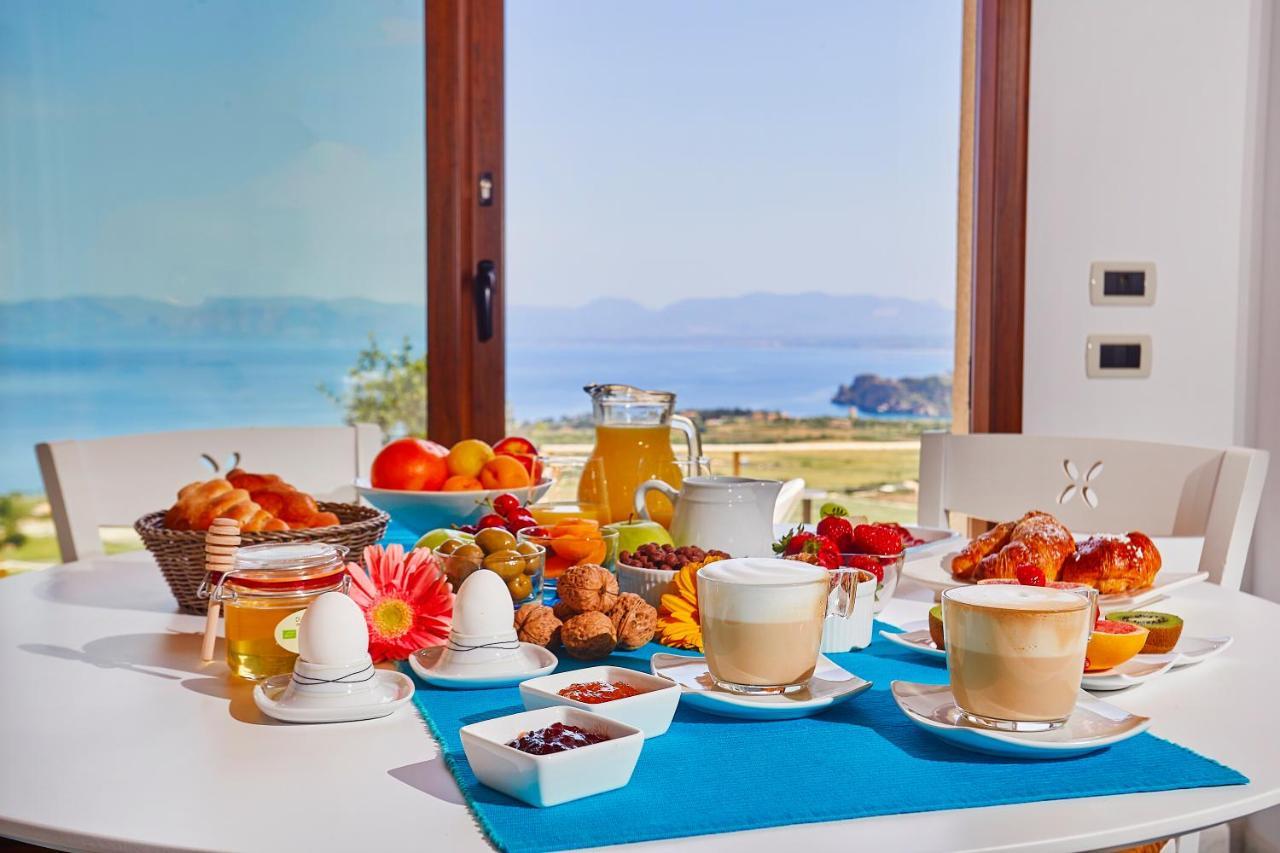Villa Brezza Marina - Scopello-Villas المظهر الخارجي الصورة