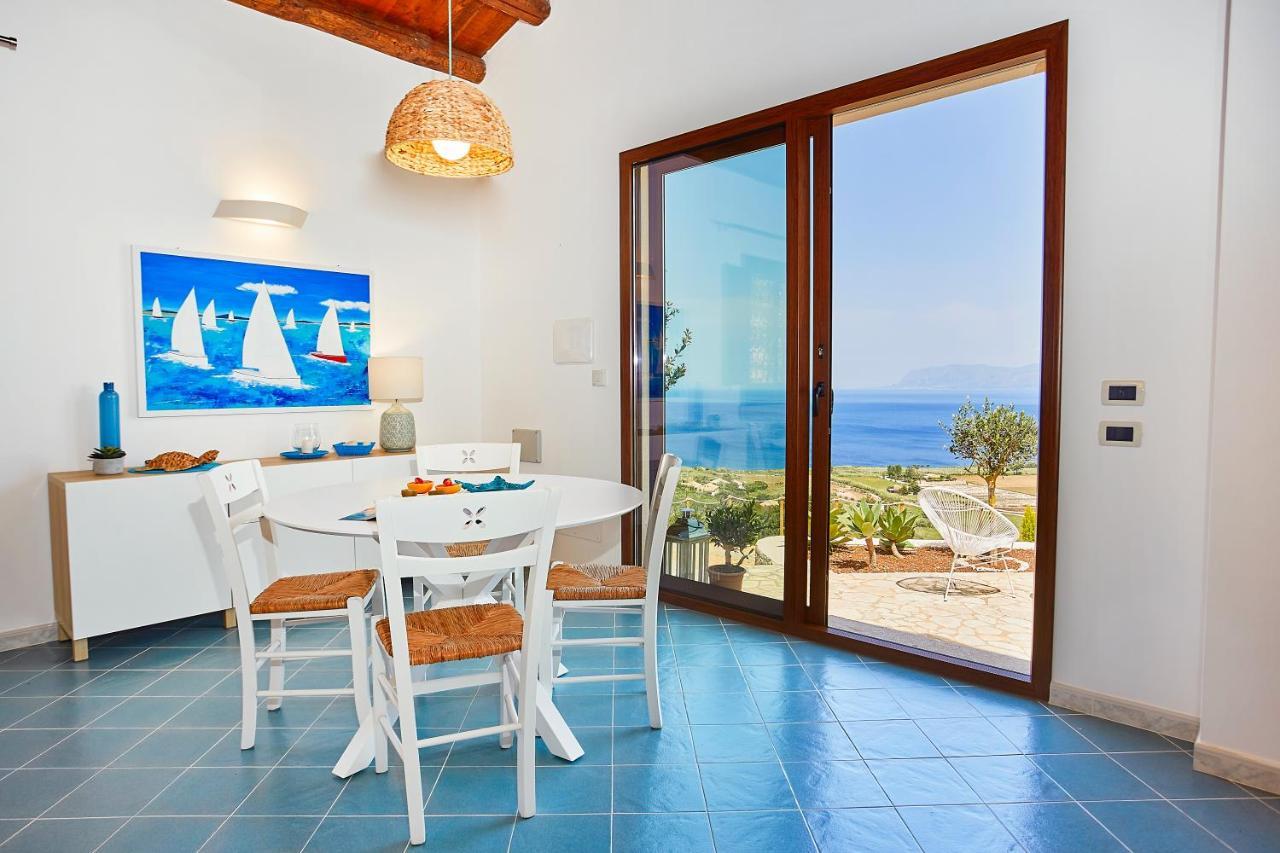 Villa Brezza Marina - Scopello-Villas المظهر الخارجي الصورة
