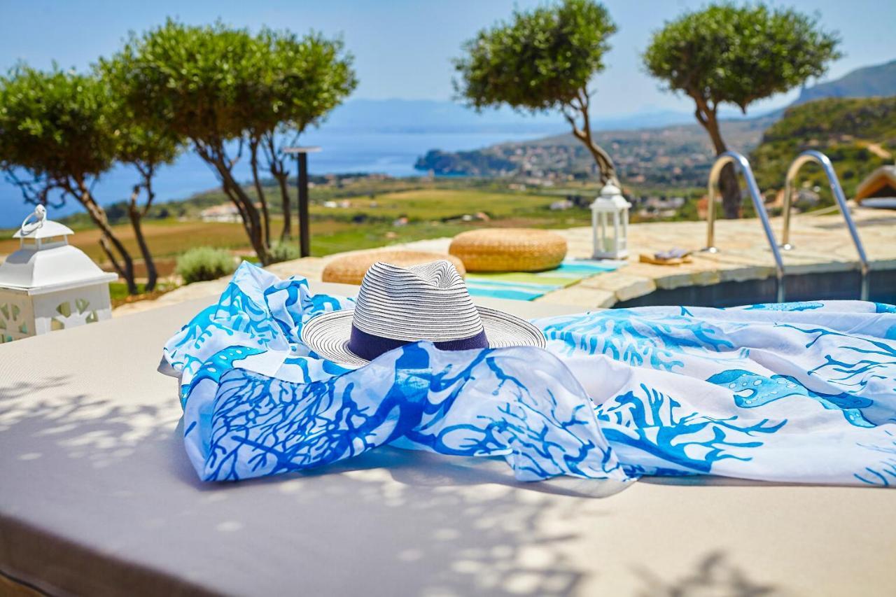 Villa Brezza Marina - Scopello-Villas المظهر الخارجي الصورة